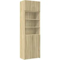 vidaXL Hochschrank Sonoma-Eiche 70x42,5x225 cm Holzwerkstoff