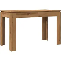 vidaXL Esstisch Artisan-Eiche 120x60x76 cm Holzwerkstoff