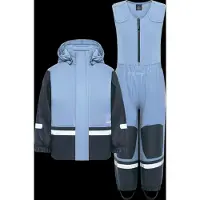 Didriksons Regenbekleidung m. Fleece - PU - Boardman - Winter Bl - - 100 - Regenkleidung