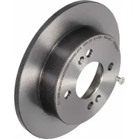 Brembo Bremsscheibe 08.C650.11, hinten, voll, 1 Stück