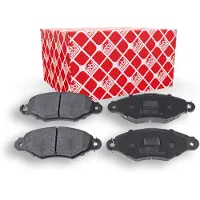 Febi Bremsbelagsatz, Scheibenbremse 16441 Vorderachse für CITROËN NISSAN RENAULT