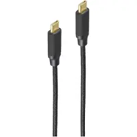 Shiverpeaks BS20-70035, 2 m, USB C, USB C, USB 3.2 Gen 2 (3.1 Gen 2), Schwarz