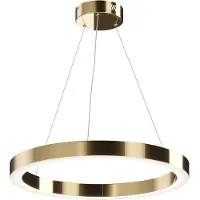 Maytoni Saturno LED Pendelleuchte, Hängeleuchte 45W Messing Neutralweiss