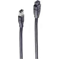 Shiverpeaks BS77321, FireWire 800 (IEEE 1394b), 9-p, 6-p, Schwarz, Männlich/Männlich, 800 Mbit/s
