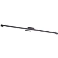 Gea Luce GAP 24W 2550lm 3000K Indirekte LED-Wandleuchte, Mattschwarzes Aluminium, IP44, Dimmbar - Gealuce
