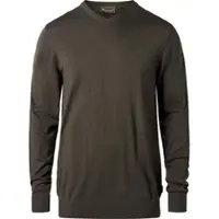 Pinewood Värnamo Merino Sweater d.mossgreen (733) XS