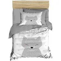 L'essentiel Maison , PH1102, Baby-Bettbezug-Set, Grau, 100 x 150 cm