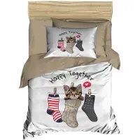 L'essentiel Maison , PH194, Baby-Bettbezug-Set, Khaki, 100 x 150 cm