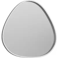 Gea Luce Ecaris A/G Spiegelwandleuchte mit 30W+5W LED (3000K-4000K, dimmbar), satiniertem, schwarzem Aluminiumrahmen – Gealuce