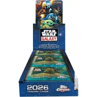 Topps 2026 Chrome Star Wars Galaxy Hobby Box Englisch