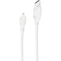 Shiverpeaks BASIC-S USB 2.0 Micro Kabel USB-A - Micro USB-B 1,8 m weiß