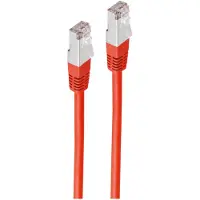 Shiverpeaks Patchkabel cat 6 S/FTP PIMF Halogenfrei rot 3m
