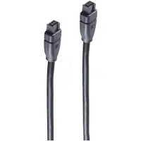 Shiverpeaks BS77302, FireWire 800 (IEEE 1394b), 9-p, 9-p, Schwarz, Männlich/Männlich, 800 Mbit/s