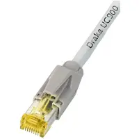 EFB Elektronik EFB K8560GR.25 RJ45 Patchkabel Cat.6A S/FTP LSZH Draka UC900 TM31 grau 25m K8560GR25