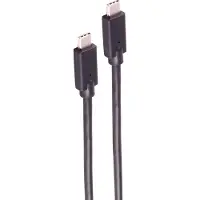 Shiverpeaks BS13-62035, 2 m, USB C, USB C, USB 3.2 Gen 2 (3.1 Gen 2), Schwarz
