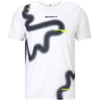SCOTT - Leichtes und atmungsaktives T-Shirt – Herren – RC Run SS Tee - RC Run SS Tee M White/Black für Herren - Größe XL - schwarz