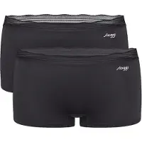 Sloggi Panty "GO Blush Short 2P" mit Spitzendetails