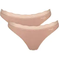 Sloggi String "GO Blush String 2P" mit Spitzendetails