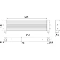 MAHLE ORIGINAL Ölkühler, Motoröl clc94000p für BMW