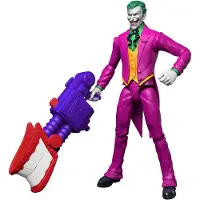 Batman DC Premiere Serie 1 Joker Actionfigur (15 cm), 22 Bewegungspunkte und Klappernde-Zähne-Waffe, 4 Jahr(e), Mehrfarbig, Kunststoff