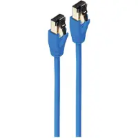 Shiverpeaks BS08-41021, 1 m, Cat8.1, F/FTP (FFTP), RJ-45, RJ-45, Blau