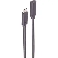Shiverpeaks BS13-44155, 1,5 m, USB C, USB C, USB 3.2 Gen 2x2, Stecker/Buchse, Schwarz