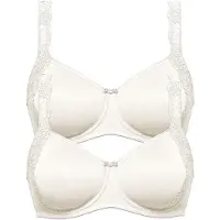 Susa Minimizer-BH "2er Pack Minimizer BH mit Bügel London", Damen, Gr. 85, Cup D, beige (champagner champagner), Obermaterial: 77% Polyamid PA. 23% Elasthan EL., BHs Minimizer-BH