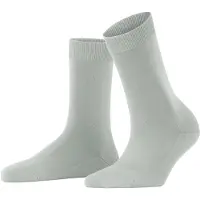 Falke ClimaWool Damen Socken, 41-42, Grau, Uni, Schurwolle