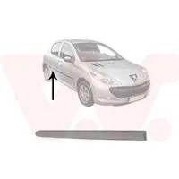 VAN WEZEL Zier-/Schutzleiste, Tür 4028406 hinten rechts für CITROËN/PEUGEOT
