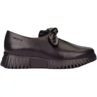 Wonders Schuh Modell A4421 aus Velours in Schwarz