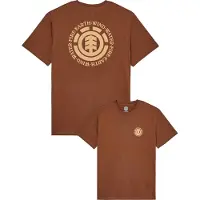 Element T-Shirt "Seal Bp", Herren, Gr. M, braun (sepia), Obermaterial: 100% Baumwolle., Shirts T-Shirt