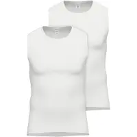 Ammann Unterhemd "2er Pack Tank Top Day Classic", Herren, Gr. 8, N-Gr, weiß, Obermaterial: 100% Baumwolle CO., Unterhemden Unterhemd
