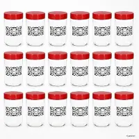 MamboCat 18er Set Ida Aufbewahrungsglas 0,5L Vorratsgläser rot Müsli Nüsse