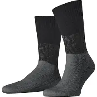 Falke Free Climber Herren Socken, 39-42, Schwarz, AnderesMuster, Schurwolle