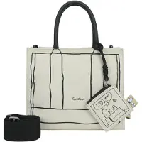 Fritzi aus Preußen Handtasche Umhängetasche Peanuts x Fritzi Izzy09 Easy Sketched Beige