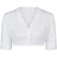 Nina von c. Dirndl-Bluse halbarm in weiss | Gr.: 38
