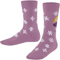 Falke Fairy Kinder Socken, 35-38, Rosa, Lurex,Motiv, Baumwolle