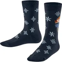 Falke Fairy Kinder Socken, 31-34, Blau, Lurex,Motiv, Baumwolle