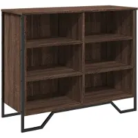 vidaXL Sideboard Braun Eichen-Optik 91x35,5x74,5 cm Holzwerkstoff