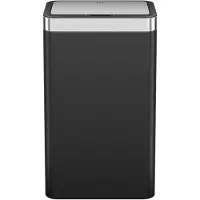 EKO - EcoNova Resin Sensor Abfalleimer 50 Liter - Plastic - Schwarz