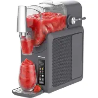 Heinner FreezeFun 6-in-1 Slush-Maker 220 W, 2,6 L, LED-Display, Touchbedienung, Grau