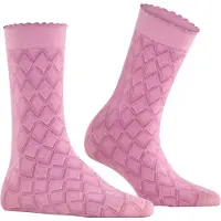 Falke Ice Dune 60 DEN Damen Socken, 39-42, Rosa, AnderesMuster