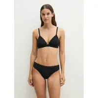 Marc O'Polo Bralette-BH , Damen, Gr. S, N-Gr, schwarz, Jersey, Obermaterial: 87% Modal, 13% Elasthan, BHs Bralette-BH