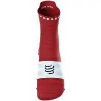 Compressport - Pro Racing Socks V4.0 Ultralight Run High - Laufsocken Gr T4 - EU 45-48 rot