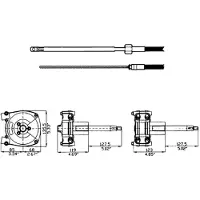 Ultraflex M66 Ruderzug
