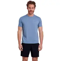 Falke Herren Training T-Shirt, XL, Blau, Uni