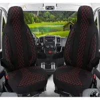 BREMER SITZBEZÜGE Wohnmobil Sitzbezüge & Schonbezüge für Hobby Vantana ONTOUR EDITION | Passgenaue Vordersitzbezüge | Teilintegriert, Kastenwagen & Alkoven | Sitzbezug Fahrer & Beifahrersitz