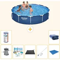 Bestway Steel Pro Rund - 366x76 cm - 8-teilig S21600