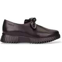 Wonders Schuh Modell A4421 aus Velours in Schwarz
