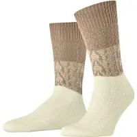 Falke Free Climber Herren Socken, 39-42, Beige, AnderesMuster, Schurwolle